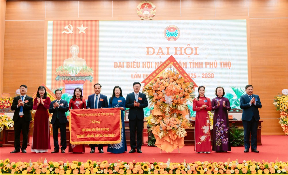 Đại hội Hội Nông dân tỉnh Phú Thọ lần thứ I, nhiệm kỳ 2025-2030