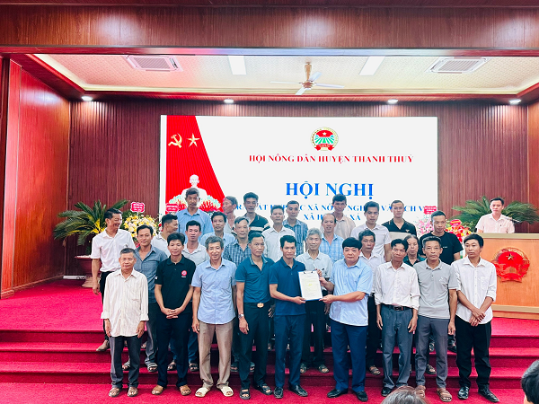 Ra mắt Hợp tác xã Nông nghiệp và Dịch vụ xã Hoàng Xá