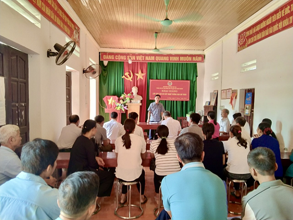 Khai giảng- Bế giảng các lơp nghề tại huyện Phù Ninh