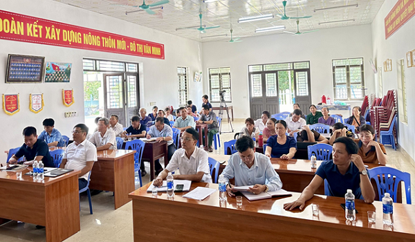 Khai giảng lớp nghề nuôi và phòng trị bệnh cho trâu bò tại thị xã Phú Thọ