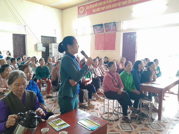 Tập huấn kỹ thuật gieo trồng và chăm sóc giống lúa Thuỵ Hương 308