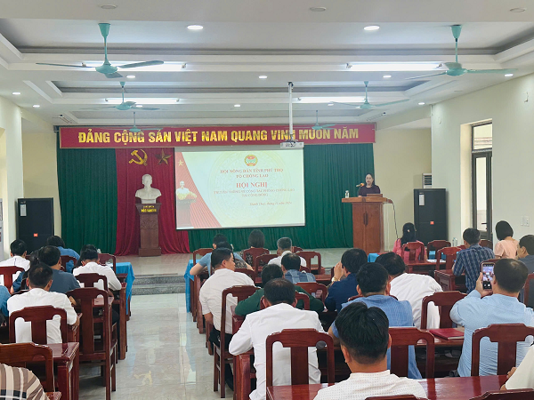 Tập huấn công tác phòng chống lao tại cộng đồng năm 2024