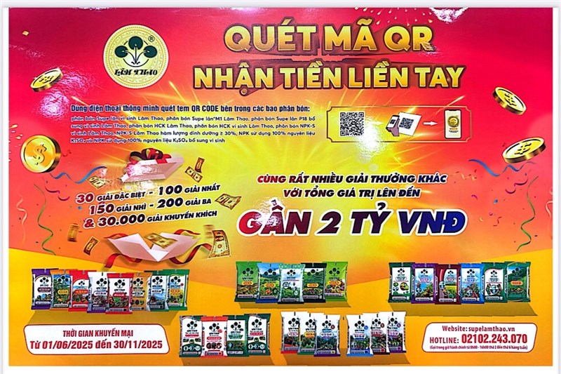 Supe Lâm Thao phân bón của nhà nông– QUÉT MÃ QR NHẬN TIỀN LIỀN TAY