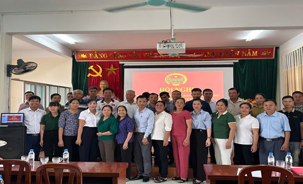 Hội Nông dân xã Cao Dương, tỉnh Phú Thọ tổ chức Hội nghị  Ban Chấp hành lần thứ nhất, nhiệm kỳ 2023 – 2028