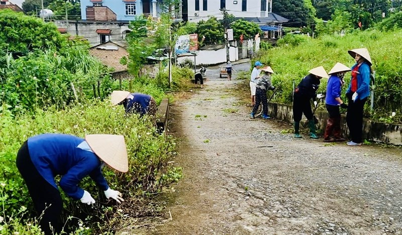 Hội Nông dân các xã trên toàn tỉnh tích cực trong công tác bảo vệ môi trường hướng tới Lễ kỷ niệm 80 năm Quốc khánh 2/9