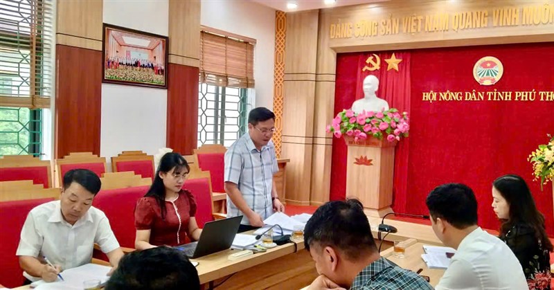 HỘI NÔNG DÂN TỈNH PHÚ THỌ DUYỆT ĐẠI HỘI HỘI NÔNG DÂN CẤP XÃ, NHIỆM KỲ 2025-2030