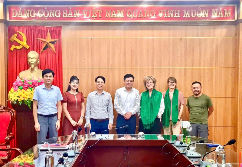 Tổ chức FAO đến thăm và làm việc với Hội Nông dân tỉnh Phú Thọ