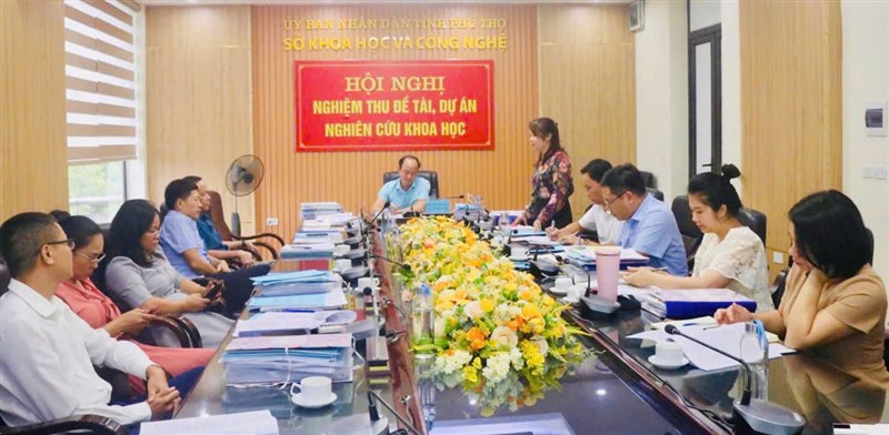 Nghiệm thu Dự án “Xây dựng mô hình liên kết tiêu thụ các sản phẩm OCOP và nông sản cho hội viên Hội Nông dân trên địa bàn tỉnh Phú Thọ”