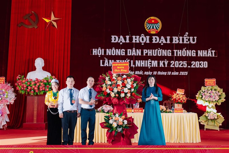 Hội Nông dân phường Thống Nhất tổ chức Đại hội đại biểu lần thứ I, nhiệm kỳ 2025-2030