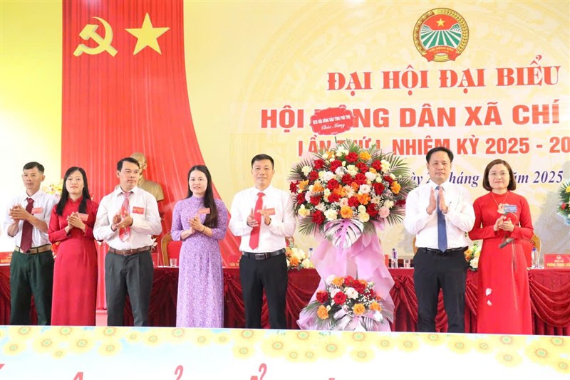 Hội Nông dân xã Chí Đám tổ chức Đại hội đại biểu lần thứ I, nhiệm kỳ 2025-2030