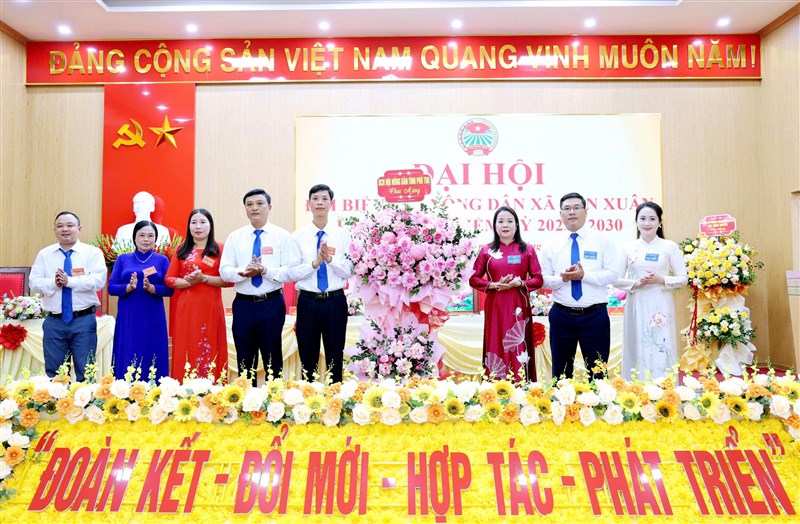 Đại hội Đại biểu Hội Nông dân xã Vạn Xuân lần thứ I, nhiệm kỳ 2025 – 2030