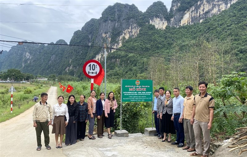 Hội Nông dân xã Liên Sơn sôi nổi các hoạt động thi đua chào mừng Đại hội Hội Nông dân các cấp