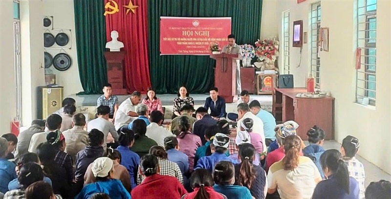 Xã Toàn Thắng tổ chức các hội nghị tiếp xúc cử tri vận động bầu cử nhiệm kỳ 2026-2031