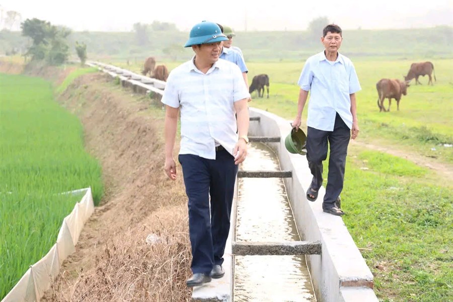 Xã Vạn Xuân chủ động kiểm tra vụ Chiêm Xuân năm 2026