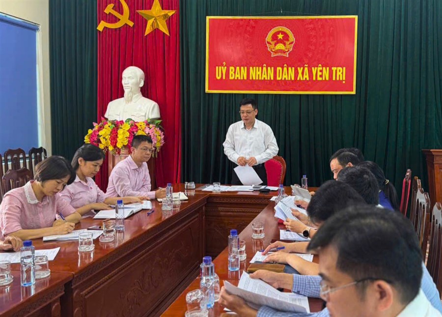 Ban đại diện HĐQT NHCSXH tỉnh Phú Thọ kiểm tra, giám sát tình hình triển khai tín dụng chính sách xã hội tại xã Yên Trị