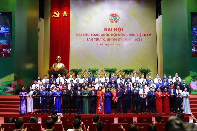 Ban Chấp hành Trung ương Hội Nông dân Việt Nam khoá IX chính thức ra mắt