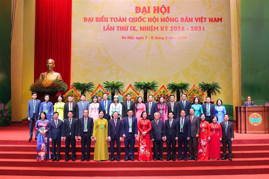 Phú Thọ có 2 đại biểu trúng cử Ban Chấp hành Trung ương Hội Nông dân Việt Nam khóa IX