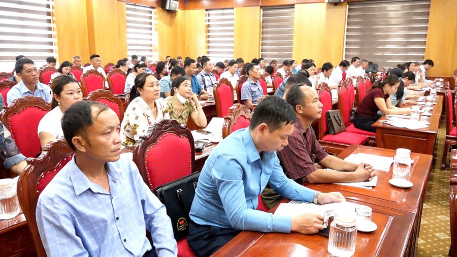 Hội Nông dân xã Lạc Thủy tham gia tập huấn nghiệp vụ Quỹ Hỗ trợ nông dân năm 2026