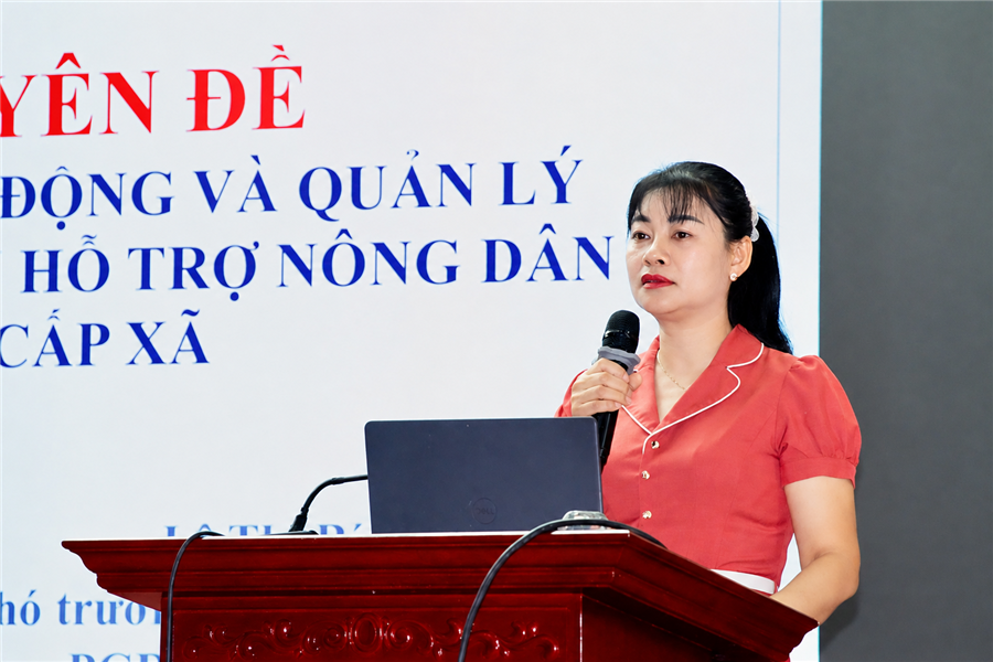 NÂNG CAO NĂNG LỰC QUẢN LÝ, SỬ DỤNG HIỆU QUẢ NGUỒN VỐN QUỸ HỖ TRỢ NÔNG DÂN